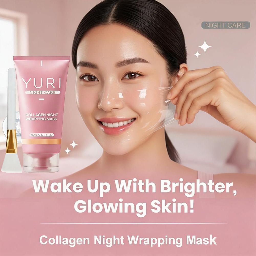 Luxury Skincare Brands - Nova Máscara Noturna de Colágeno 75ML,