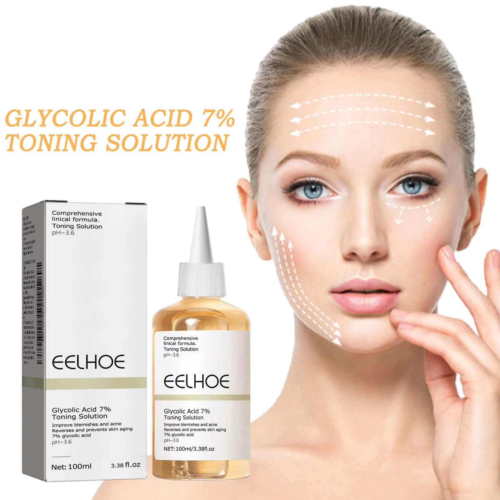 Luxury Skincare Brands - Solução Tonificante de Ácido Glicólico 7%