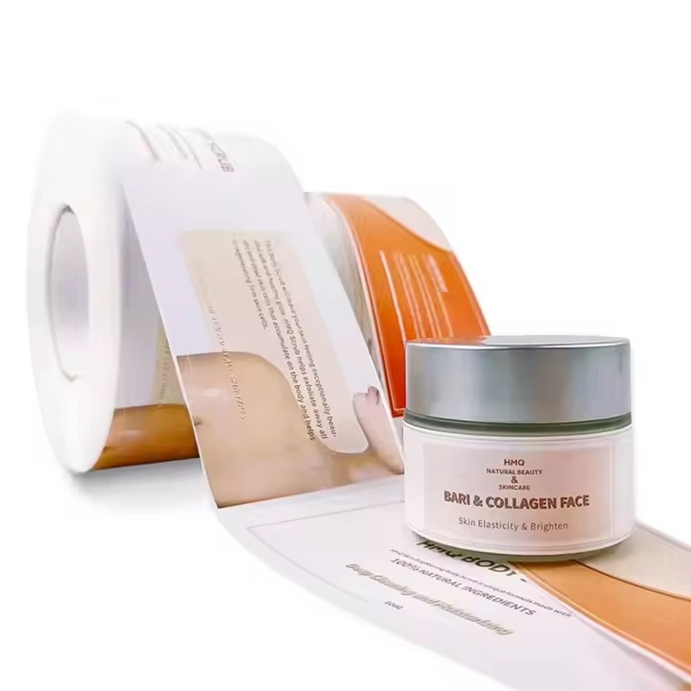Luxury Skincare Logo - Etiquetas de vinil de luxo personalizadas