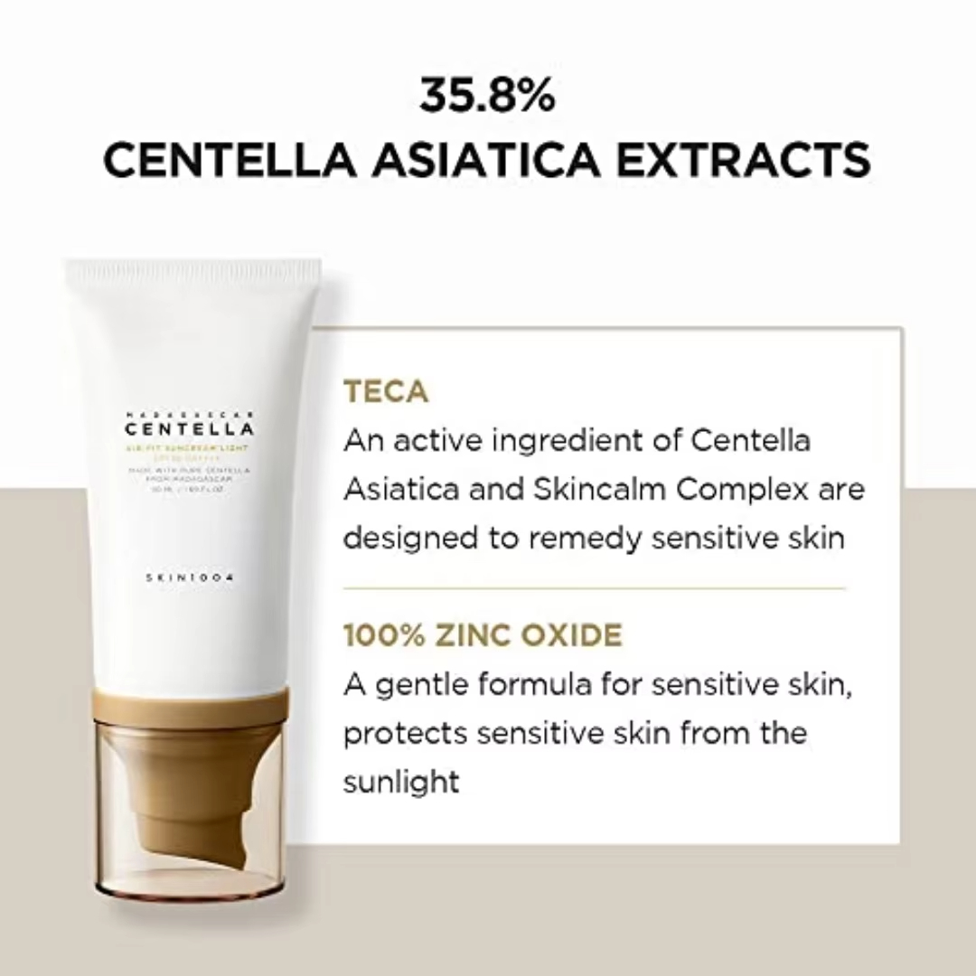 Protetor Solar SKIN1004 Centel - Luxury Skincare Brands avaliação e preço